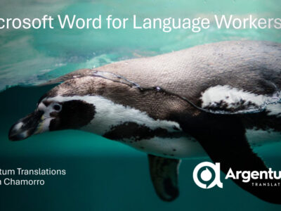 Microsoft Word for Language Workers Microsoft Word for Language Workers