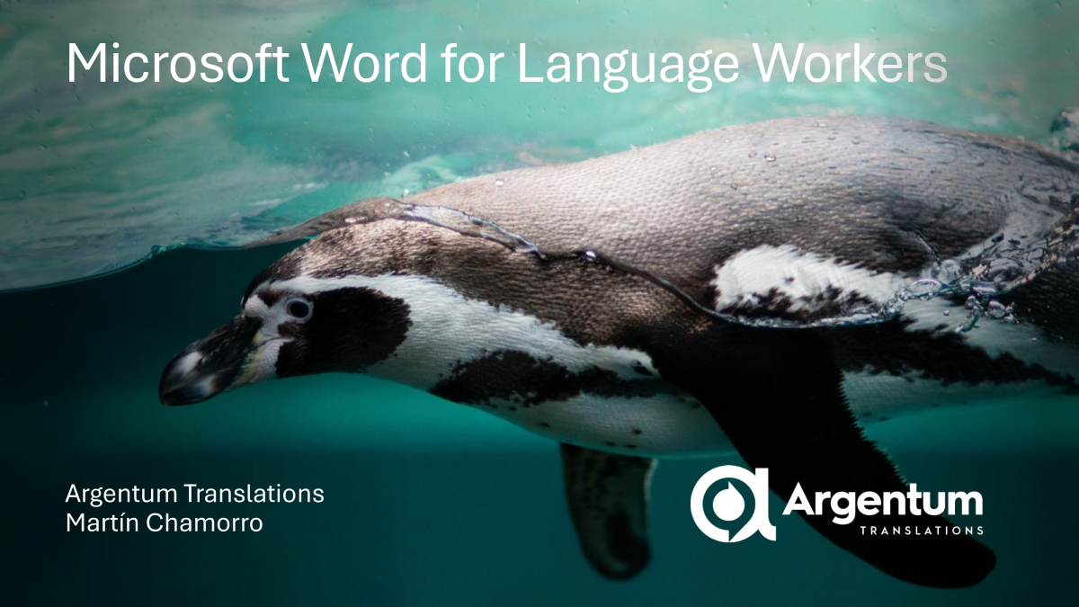 Microsoft Word for Language Workers