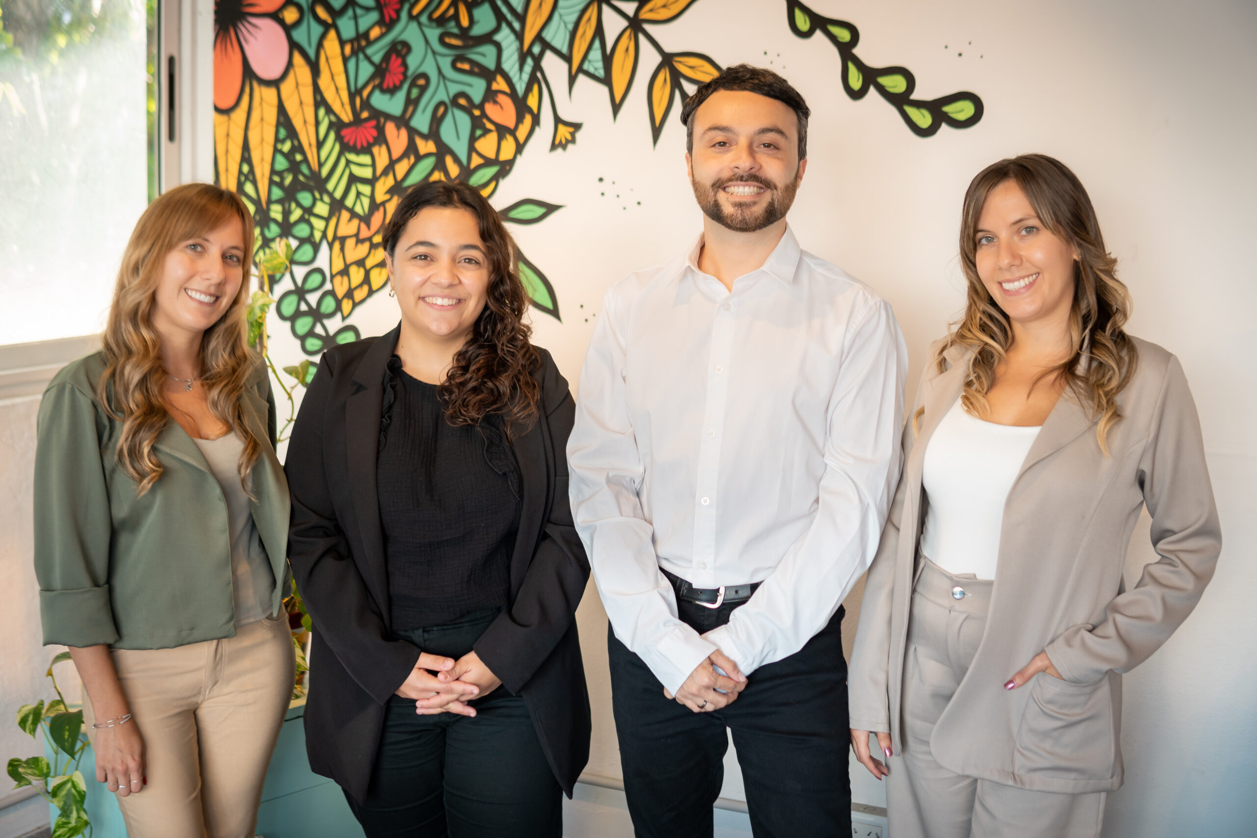 Our team at Argentum Translations Paula Penovi Maria Lis Santos Cynthia Penovi and Lucas Godoy